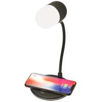 2020 hot sale mini High Quality Wireless Charging Lamp BT Speaker Table Desk Bed Reading Led Lamp Wireless Charger