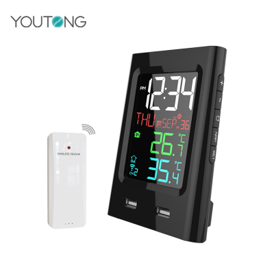 Portable Home Wireless Weather Station / Temperature Humidity Meter