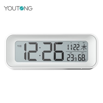 New Product High Quality LCD Multi-function temperature Digital Snooze Display Time Table Alarm Clocks