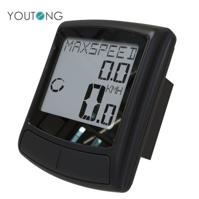 Best Rated YT6673 Wireless Digital Bike Trip Computers , Bicycle Distance Counter