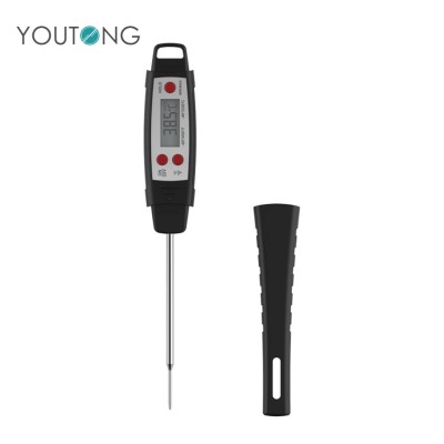 Top Rated Most Accurate Instant Read Digital BBQ Meat Thermometer with Stainless Steel Probe