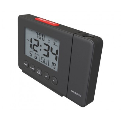 LCD Color Screen Weather Station Sensor Digital Thermometer Projection Table Alarm Clock